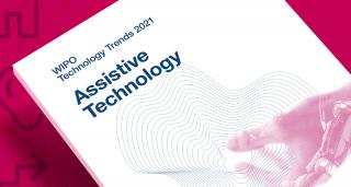 Cover page of the WIPO Technology Trends report on Assistive Technology